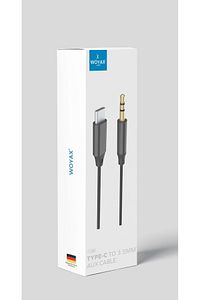 By Deji Type C To Aux 3.5mm Ses Kablosu Stereo Destekli 1.2m ürün fotoğrafı