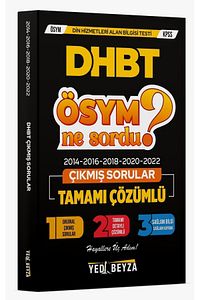 Dhbt Çıkmış Sorular Dhbt Din Hizmetleri Alan Bilgisi Testi Kpss Dhbt Mbsts Dkab Deneme Çıkmış Kpss ürün fotoğrafı