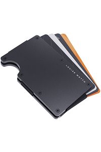 Cardx - Burano Clips - Yeni Nesil Minimalist Cüzdan & Metal Kartlık - Rfid Koruma (SİYAH) ürün fotoğrafı