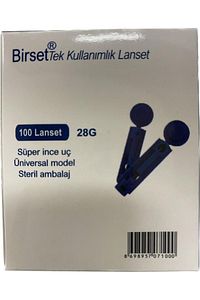 Şeker Lanseti 100 Adet Lanset Parmak Delme Iğnesi - Süper Ince Uç Steril Ambalaj ürün fotoğrafı