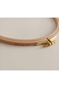 Vidalı Ahşap Kasnak No :5 (22 Cm) ürün fotoğrafı