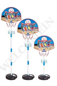 Ayaklı Büyük Boy Basketbol Potası 120cm Portatif Basketbol Pota Ayarlanabilir Boy ürün fotoğrafı