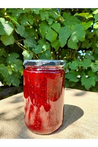 Ahududu Frambuaz Reçeli 750 gr Katkısız %75 Meyve Raspberry Jam ürün fotoğrafı