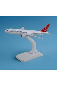 Boeing 777-300 THY 1:400 Ölçekli Metal Model Maket Uçak Masaüstü Sergi Uçak Maketi Koleksiyon Modeli ürün fotoğrafı