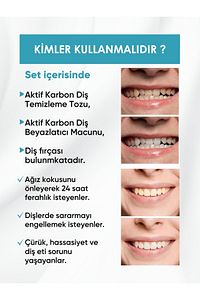Diş Beyazlatma Seti Ve Diş Fırçası Hediye ürün fotoğrafı