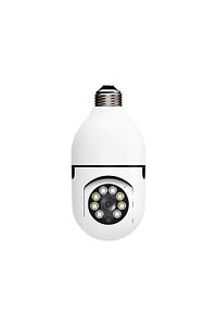 Gece Görüşlü 360 Derece 1080p Wifi Kamera Kablosuz Panoramik Ev Güvenlik Ampul Kamerası ürün fotoğrafı