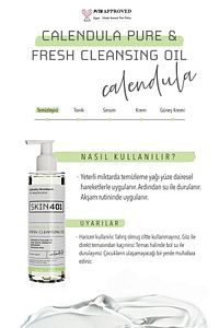Kalendula Saf & Tazeleyici Cilt Temizleme Yağı 200 ml ürün fotoğrafı