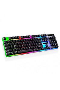 C-59+ Rgb Led Gaming Işıklı Oyuncu Klavye Gaming Oyun ürün fotoğrafı