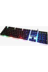 C-59+ Rgb Led Gaming Işıklı Oyuncu Klavye Gaming Oyun ürün fotoğrafı