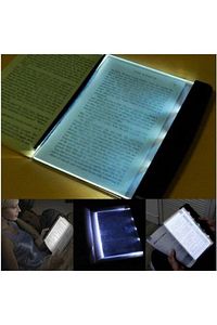 Kitap Aydınlatıcı Led Panel Okuma Çerçevesi Işıklı Kitap Ayracı ürün fotoğrafı