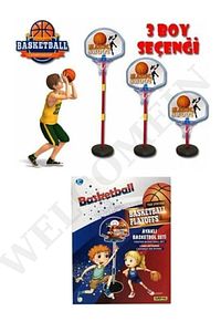 Ayaklı Büyük Boy Basketbol Potası 120cm Portatif Basketbol Pota Ayarlanabilir Boy ürün fotoğrafı