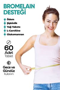 Bromelain 60 Tablet ürün fotoğrafı