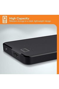 Elements 3TB 2.5' USB 3.0 Taşınabilir Disk (WDBUZG0030BBK-WESN) ürün fotoğrafı