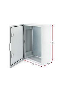300x400x170 Opak Kapaklı Abs Plastik Elektrik Panosu (30X40X17 CM) ürün fotoğrafı