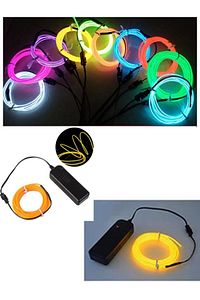 Pilli 3 Metre Torpido Ledi Araç Içi Neon Led Ip - Led Şerit - Sarı Torpido Ledi ürün fotoğrafı