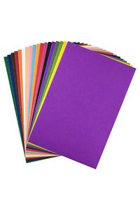 Renkli Keçe 20x30 Cm 10 Renk 180 Gr İnce Etkinlik Hobi İçin Kansorejen Madde içermez ürün fotoğrafı