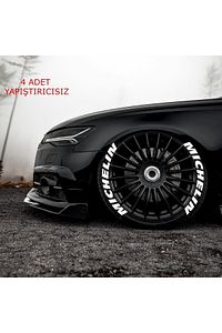 Michelin Lastik Yazısı 4 Adet 2.5 Cm Motor Ve Araçlar Için ürün fotoğrafı