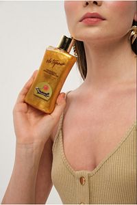 Yoğun Bronzlaştırıcı Işıltılı Simli Yağ - 200 ml ürün fotoğrafı