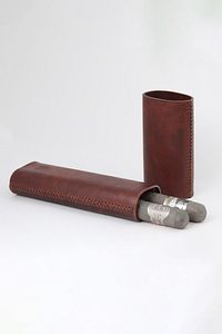 El Yapımı Hakiki Deri Puro Kılıfı - Tobacco ürün fotoğrafı