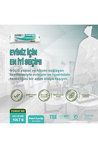 Standart Mini Boy Çöp Poşeti X 5 Rulo ürün fotoğrafı