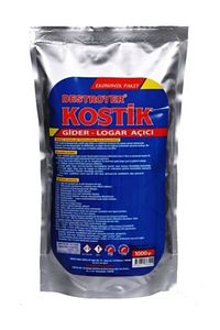 Toz Kostik Gider Ve Logar Açıcı 1000 gr Lavabo Açıcı Promosyon Paketi ürün fotoğrafı