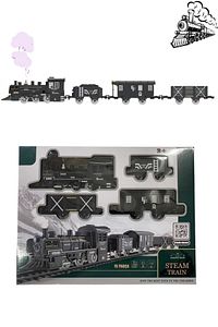 Vardem Işıklı Ve Sesli Buhar Çıkartan 15 Parça Tren Set ürün fotoğrafı
