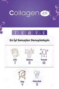5 Tip Kolajen Tip 1, Tip 2, Tip 3, Tip 5 ,tip 10, ( Selenyum , C Vitamini Ve Çinko ) 90 Tablet ürün fotoğrafı