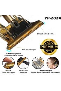 YP-2024 Premium Şarjlı Tıraş Makinesi Saç Sakal Lazer Epilasyon Öncesi Kol Bacak Koltuk Altı Vücut ürün fotoğrafı
