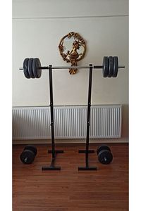 Bench Squat Rack Standı 40x40 Profil 3m Bağlantı Noktalı N-joy Sport Satıcısında ürün fotoğrafı