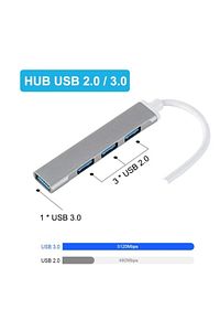 Usb 3.0 4 Portlu Çoklu Splitter Adaptörü Çoğaltıcı Hub Pc Çoklayıcı ürün fotoğrafı
