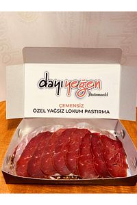 Dayı Yeğen Çemensiz Özel Yağsız Pastırma 500 gr Doğal - Kayseri ürün fotoğrafı