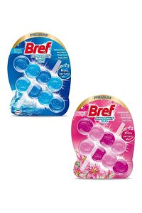 Wc Brilliant Gel Duopack Klozet Bloğu 1 Çiçek 1 Okyanus, 2 X 2'li Paket ürün fotoğrafı