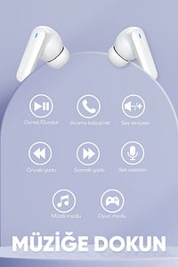 by Deji Classy Kablosuz Bluetooth Kulaklık, HD Mikrofonlu İş ve Spor için, HiFi Stereo Ses ürün fotoğrafı