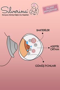 Xl Gümüş Göğüs Ucu Kapakları ürün fotoğrafı