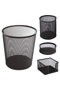 Metal Ofis Seti 4'lü Çöp Kutulu Glb001 Fx ürün fotoğrafı