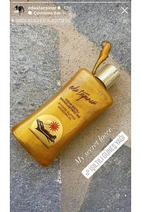 Yoğun Bronzlaştırıcı Işıltılı Simli Yağ - 200 ml ürün fotoğrafı