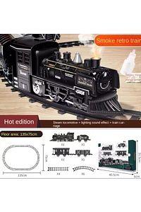 Vardem Işıklı Ve Sesli Buhar Çıkartan 15 Parça Tren Set ürün fotoğrafı
