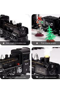 Vardem Işıklı Ve Sesli Buhar Çıkartan 15 Parça Tren Set ürün fotoğrafı
