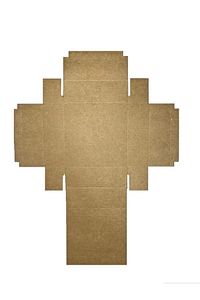 Kraft Kutu Asetat Kapaklı 8*8*3cm (100 Adet) ürün fotoğrafı