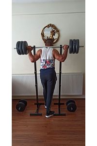 Bench Squat Rack Standı 40x40 Profil 3m Bağlantı Noktalı N-joy Sport Satıcısında ürün fotoğrafı