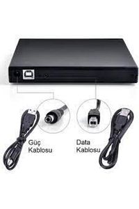 Harici Dvd Rw Usb 2.0 Cd Dvd Yazıcı Okuyucu Bilgisayar Notebook Dvd Okuyucu ürün fotoğrafı