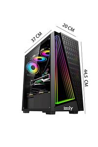 Samax Ryzen 5 5500 16gb 3200mhz 512gb Nvme Rx 580 8gb Gddr5 Argb Oyuncu Masaüstü Bilgisayarı ürün fotoğrafı
