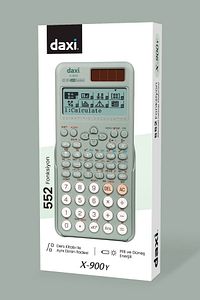 X-900 552 Fonksiyonlu Bilimsel Hesap Makinesi, Mint Yeşili ürün fotoğrafı