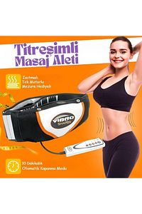 Vibro Shaper Masaj Egzersiz Kemeri Titreşimli Yardımcı Göbek Eritme Cihazı ürün fotoğrafı
