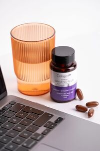 Kırmızı Kore Ginseng Plus, Hidrolize Kolajen, Vitamin B5, B6, B12,çinko, Softgel 1000mg ürün fotoğrafı
