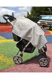 Balenli Yıldızlar Model 100x80 Cm Emzirme Önlüğü Emzirme Örtüsü Fonksiyonel ürün fotoğrafı