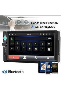 Ds-7250 Car Playli Double Teyp (ANDROİD DEGİL)uyumlu 7'' Inch Bluetooth- Çift Usb 4x55w Kamera ürün fotoğrafı
