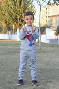 Baby Spiderman Baskılı Erkek Çocuk Eşofman Takımı ürün fotoğrafı