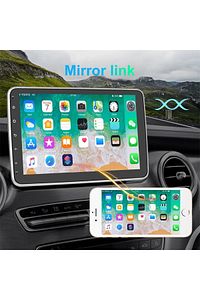 Pv-1100 2/32gb Android Tek Din 10''inch Oto Araba Multimedya Teyp Car Play-usb-gps-wifi Kamera ürün fotoğrafı