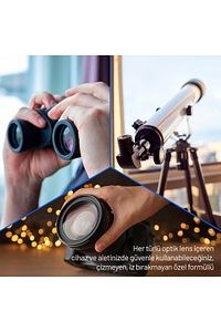 Ekran Temizleme Seti 125ml Sıvı Ve Mikrofiber Bez 30x30 Otomobil Ekranı, Led Tv, Notebook ,kamera, ürün fotoğrafı